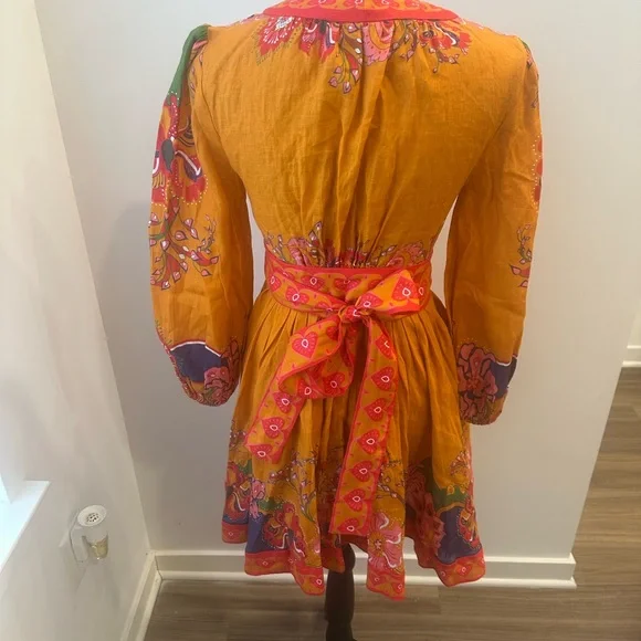 chinese dress ladies Zimmermann The Lovestruck Pleated Gown